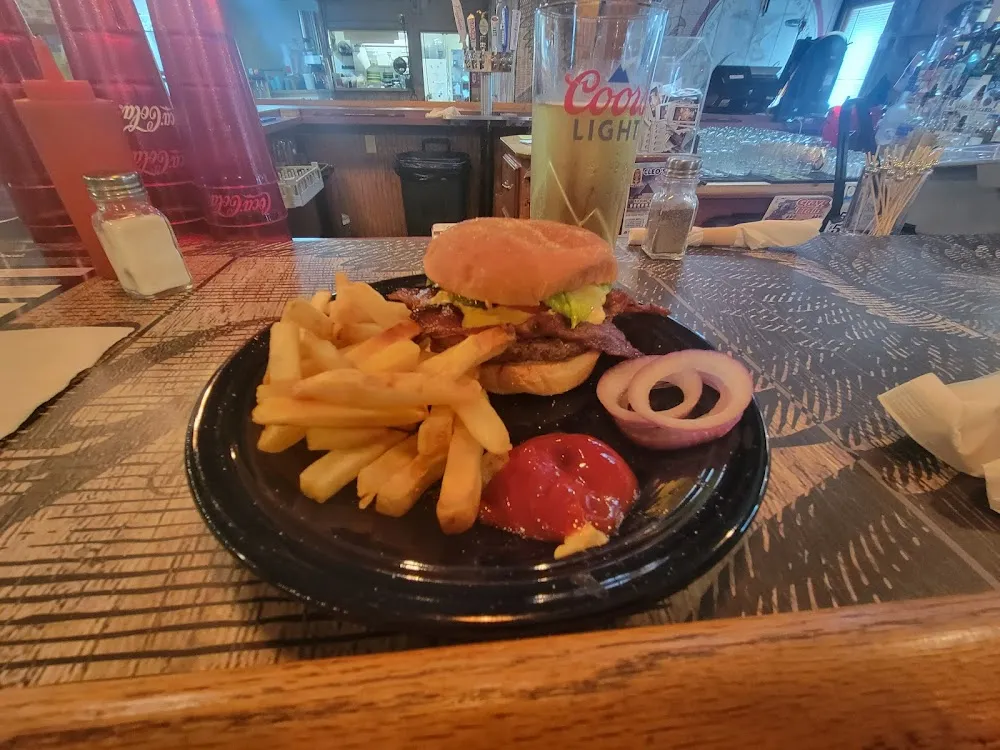 Guinness Bacon Burger